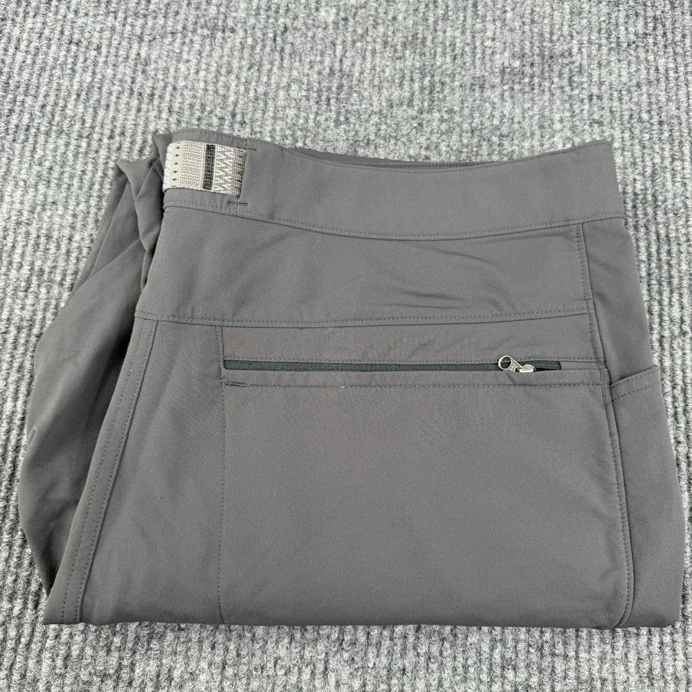 REI CoOp Activator V2 Soft Shell Pants Mens 40x30 Gray Hiking Belted Performance